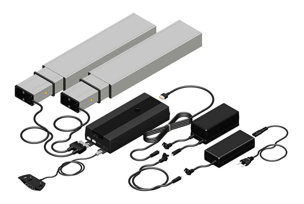 Set SCT2-MDT3-Akku   UBM-F  2 Hubsäulen