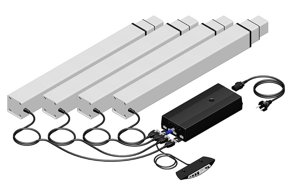 Set SCT4-MDT-3-iSMPS  UBS-6  4 Hubsäulen